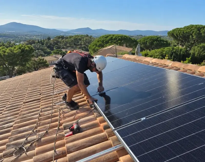 Installateur panneaux solaires Cornille — pose photovoltaïque sur toiture